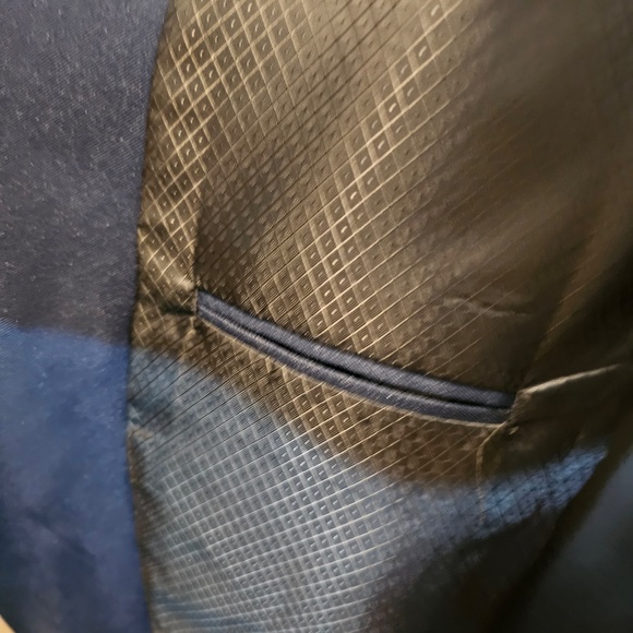 King Size KS Signature “Easy Movement” Two-Button Jacket Blue, size 72R US - Picture 5 of 7